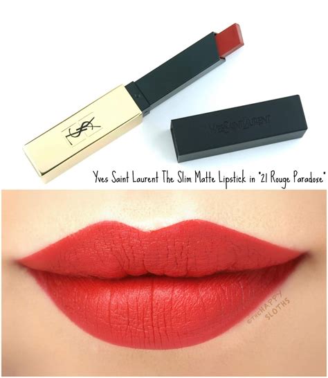 ysl rouge pur couture the slim lipstick reviews|rouge pur couture matte lipstick.